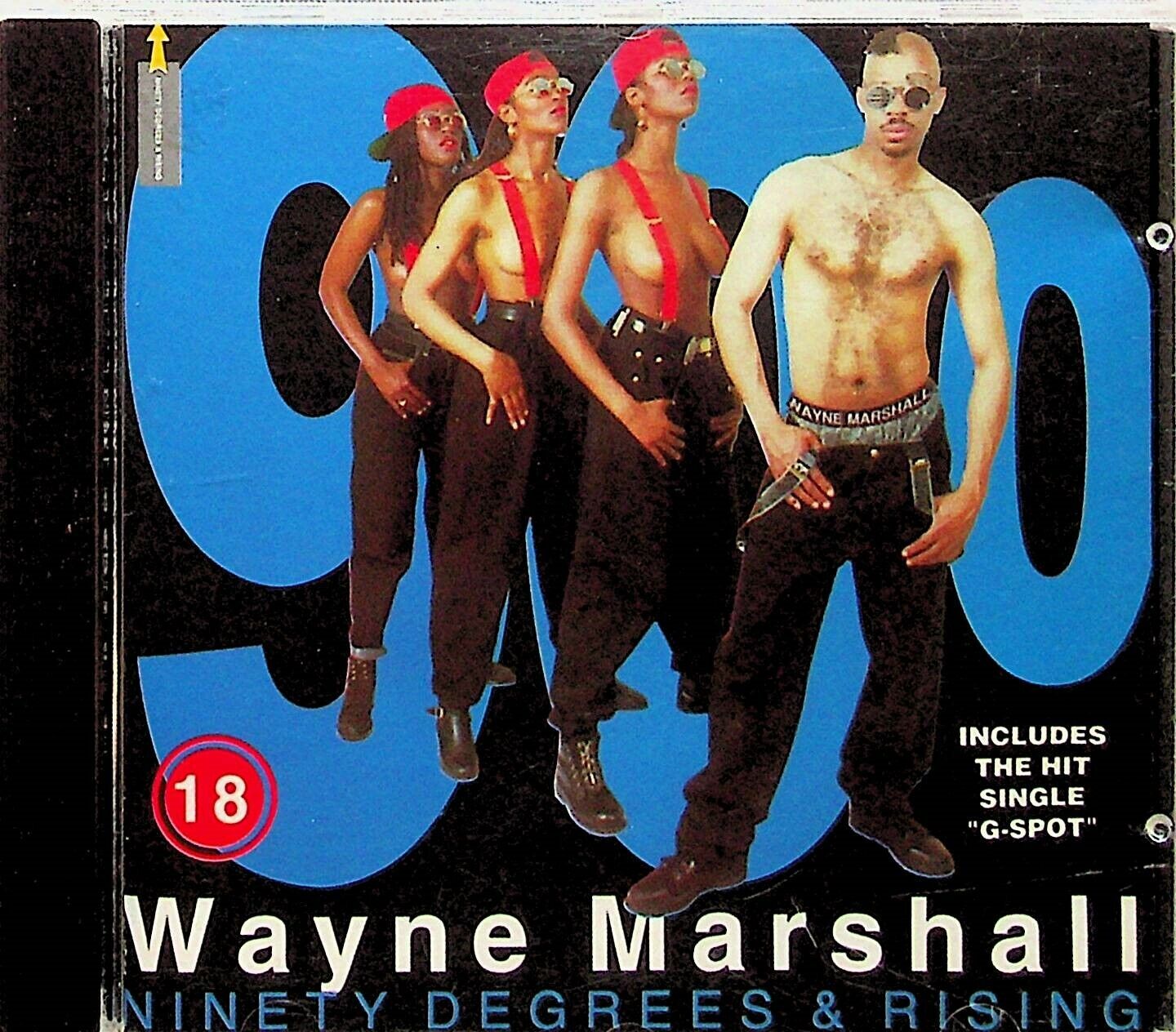 Wayne Marshall -Ninety Degrees & Rising CD -1994 (90s R&B/Hip-Hop/G-Spot) 