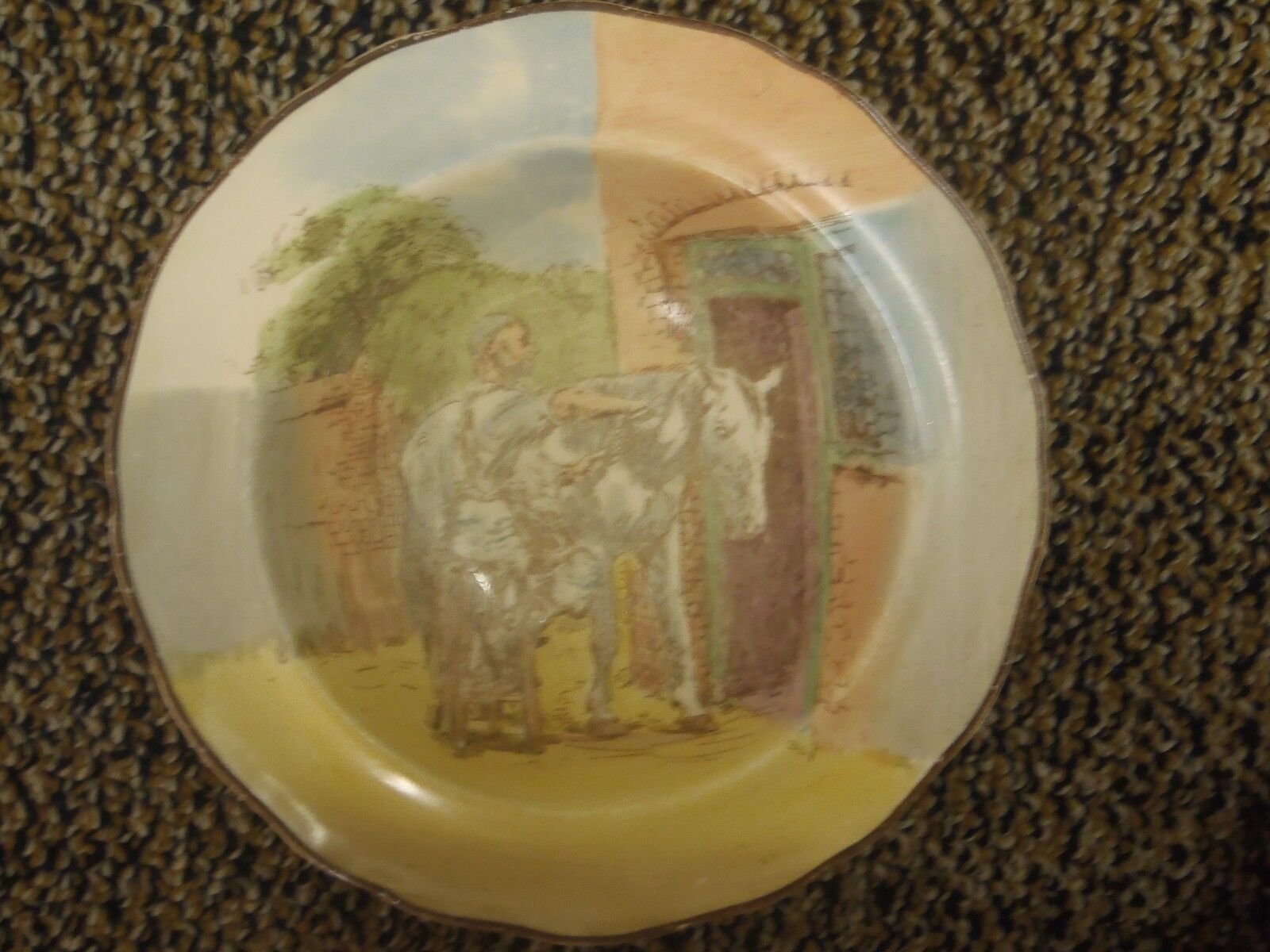Rare Vintage Royal Doulton Sir Roger De Coverley Small bowl D5814