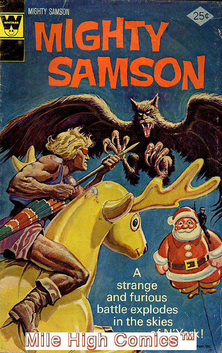 MIGHTY SAMSON (1964 Series) #30 WHITMAN Fine Comics Book