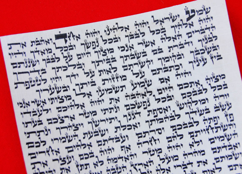 lot 5 Kosher Mezuzah Scroll Parchment Klaf 4\