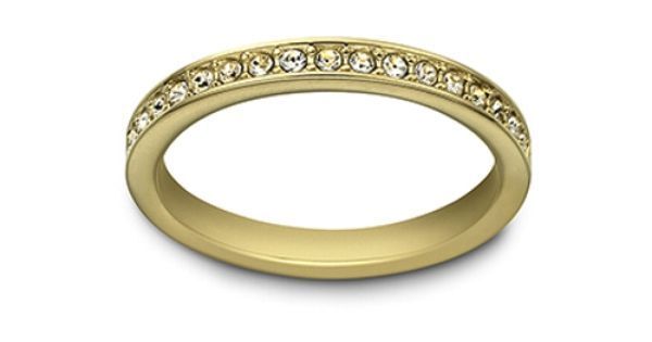 Swarovski Rare Ring Gold Tone 1121070 size 50 (5)