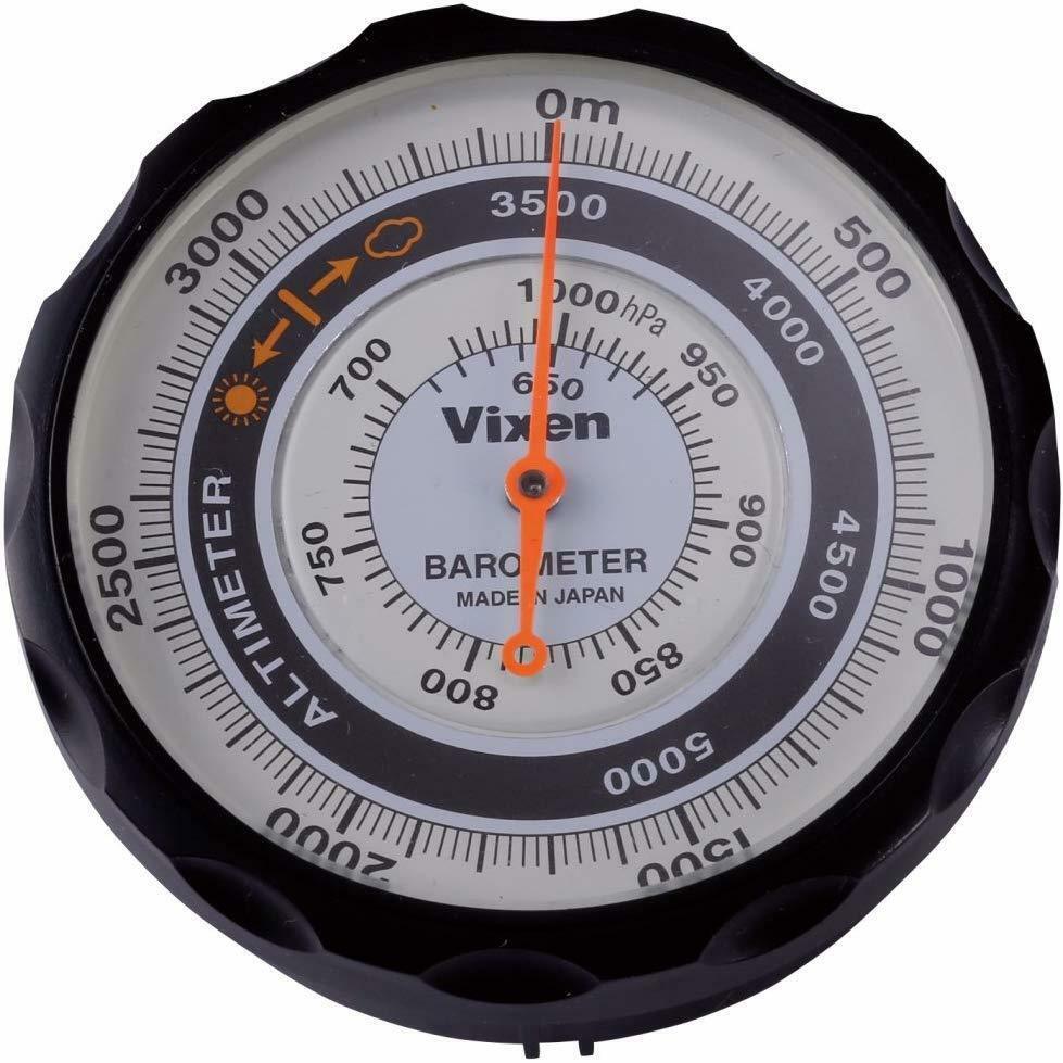 vixen Vixen Altimeter With Analog Barometer Black 46811