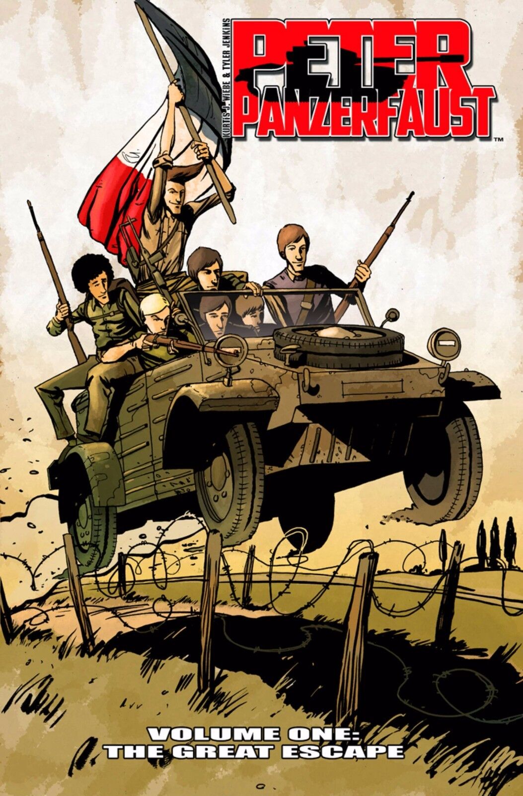 Peter Panzerfaust Vol 1: Great Escape & Vol 2: Hooked by Wiebe & Jenkins TPBs