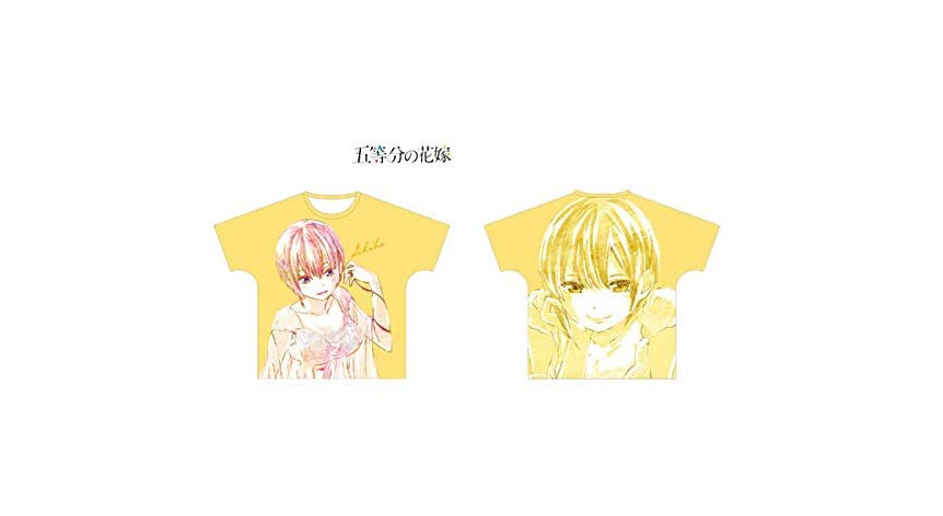 NEW Five equal parts of the bride flower Ani-Art Full Graphic T-shirt vol. 2 uni