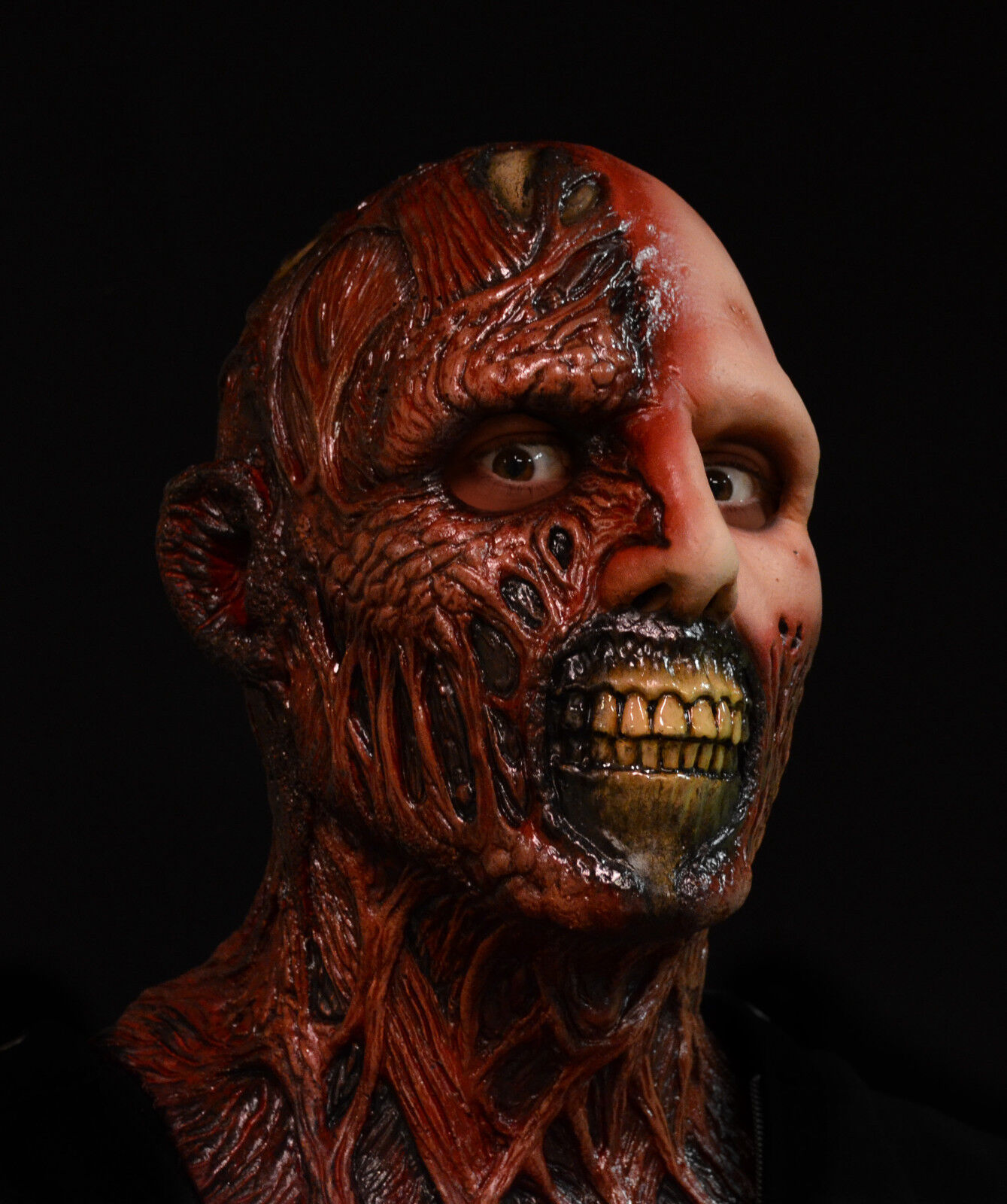 Darkman Horror Movie Official Zombie Hero Adult Full Head Latex Halloween Mask 