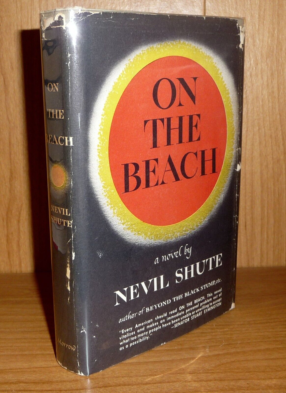 ON THE BEACH by Nevil Shute TRUE HB 1st  SCARCE 1957 Basis of Movie