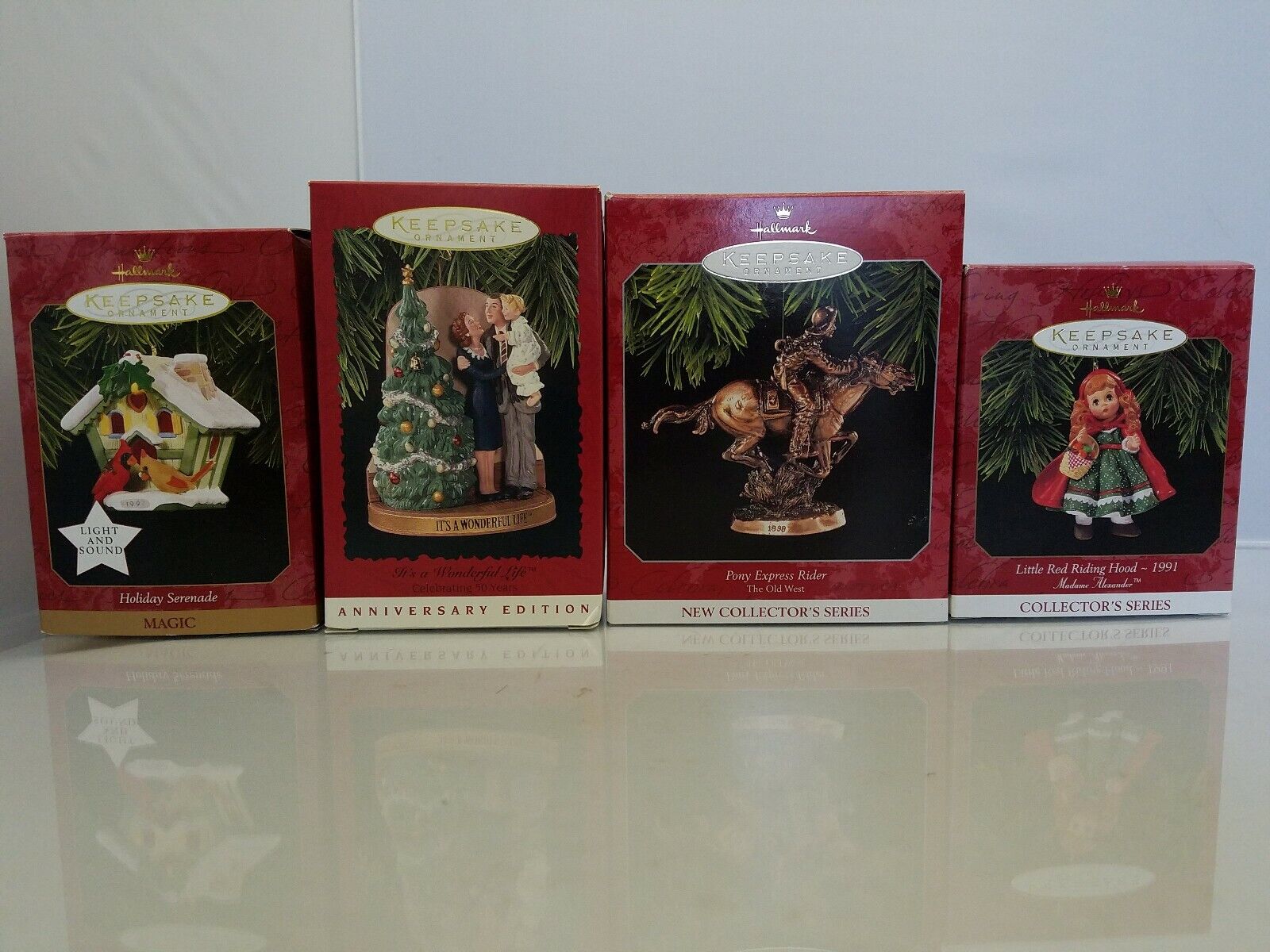 Hallmark Keepsake Ornament Lot Anniversary Edition & Collector\'s Series NWT