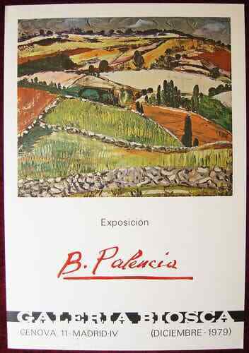 Original Poster Spain Biosca Palencia Painting 1979