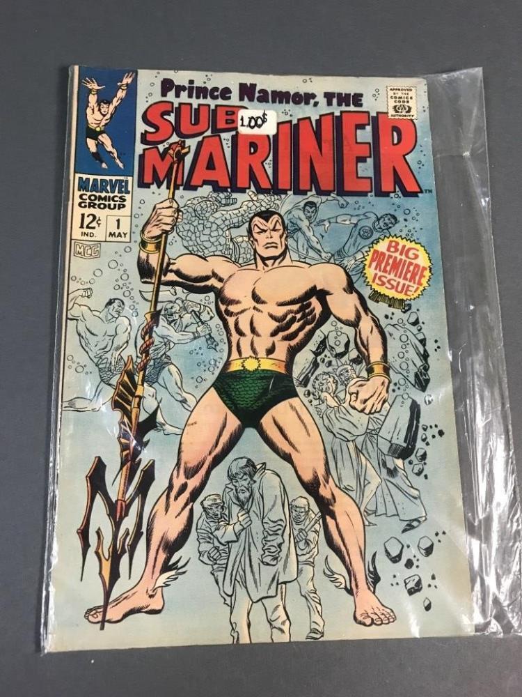 Sub- Mariner, Prince Namor, Vol. 1, No. 1, May 196 Lot 668