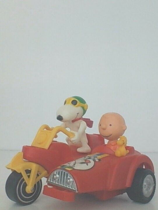  Vintage Peanuts Snoopy & Charlie Brown Gyro Cycle Excellent Condition HTF