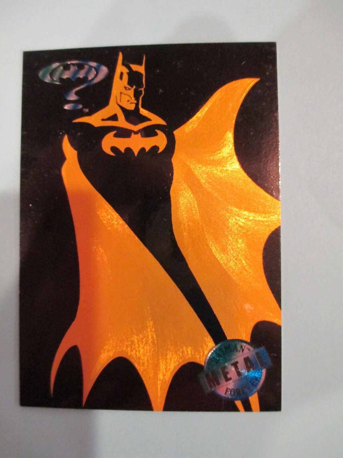 Batman Forever Gold Blaster Insert Card #1 of 10 ~ Fleer 1995