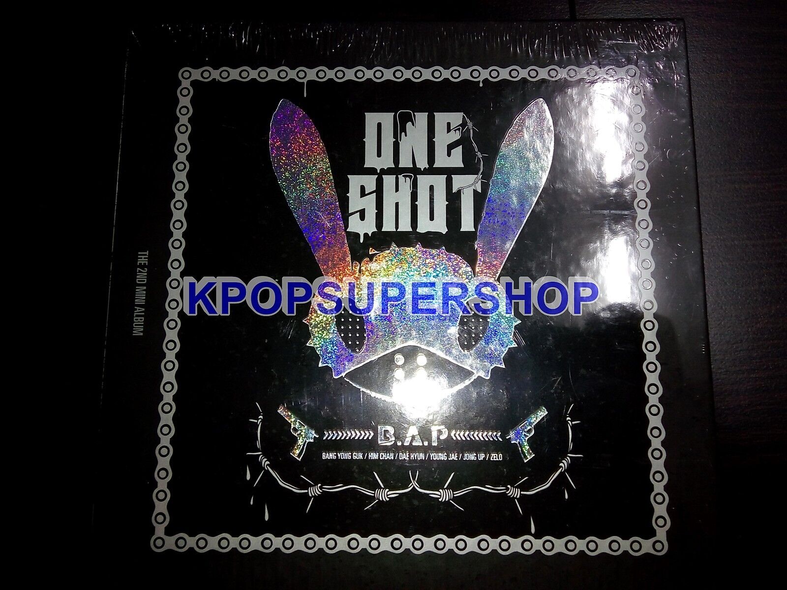 B.A.P 2nd Mini Album - One Shot CD+BOOKLET+PHOTOCARD K-Pop Kpop BAP New Sealed
