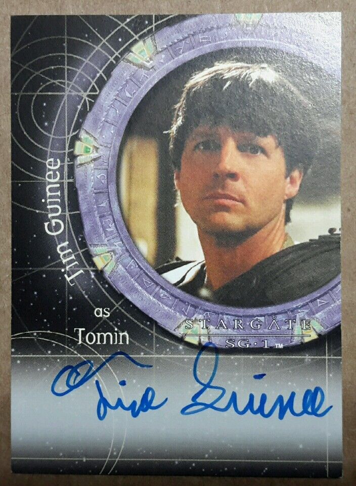 Stargate SG-1 Autograph Card - A99 Tim Guinee (Tomin)