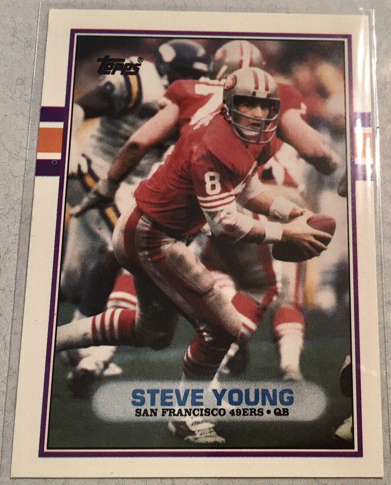 1989 Topps Football #24T Steve Young RC