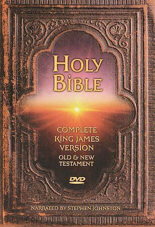 The Holy Bible - Complete King James Version - Old & New Testament- DVD