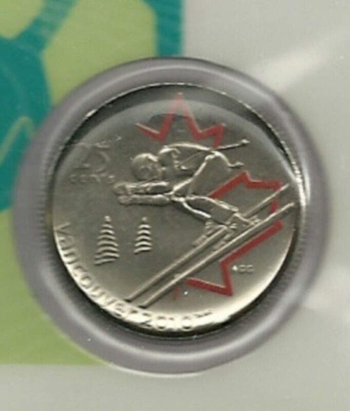 2007  Canada Colored 25 Cent  Mule