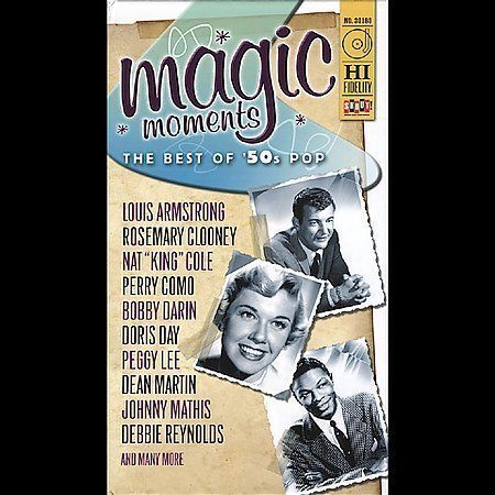 Magic Moments: The Best of \'50s Pop [Box] by Various Artists (CD, Aug-2004, 3...