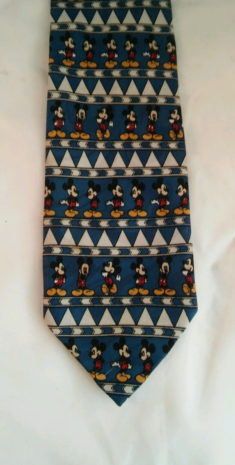 Disney Mickey Mouse Paisley Necktie Tie By  Balancine Inc.