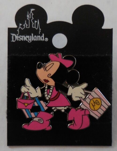 Disney pin DLR Minnie Shopping in Paris Pin 