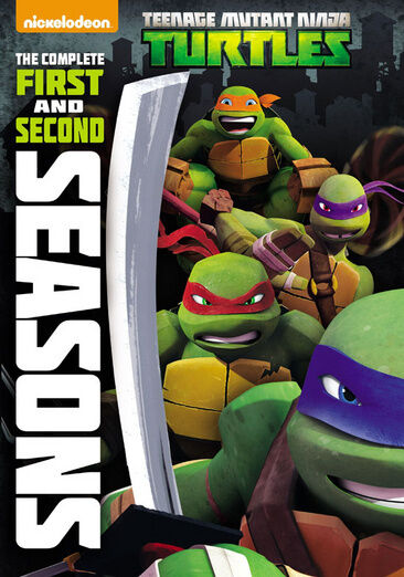 Teenage Mutant Ninja Turtles: The Complete First & Second Seasons (DVD,2015)