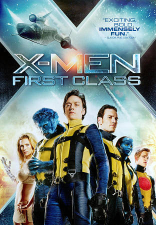 X-Men: First Class (DVD, 2011) JAMES MCAVOY MICHAEL FASSBENDER KEVIN BACON