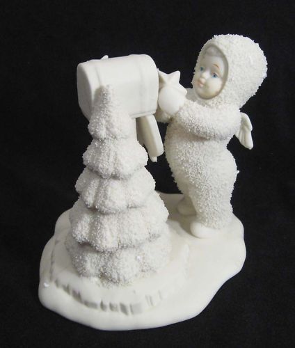 YOU DIDN\'T FORGET ME #62817 DEPT 56 retired SNOWBABIES Issued: 1992