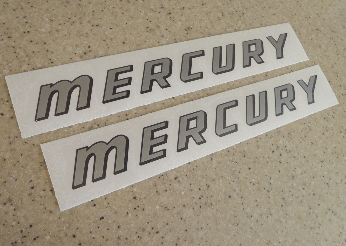Mercury Vintage Outboard Decal Die-Cut 11\