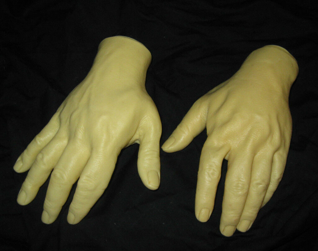 Lifesize Hand Dummy Mannequin Hands L&R Halloween Prop Life Size Build a Zombie