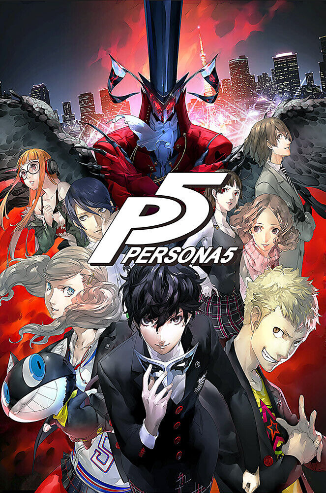 Shin Megami Tensei Persona V 5 PS4 PS3 Premium POSTER MADE IN USA - EXT763