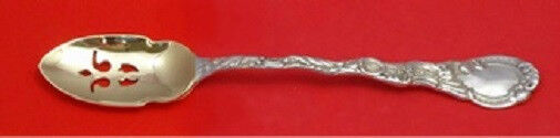 Louis XV by Durgin Sterling Silver Olive Spoon Pierced Custom Made 5 3/4\