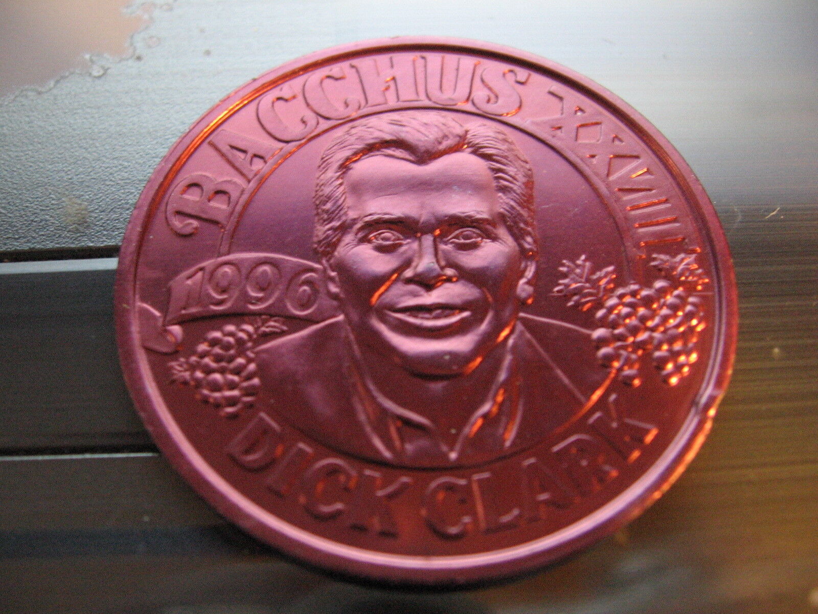 dick clark actor bacchus 1996 new orleans mardi gras doubloon alum coin