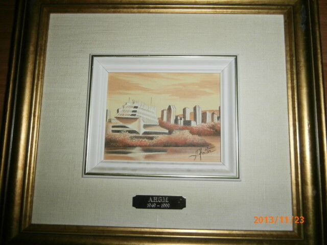 Gabrielle Fortin 50th Anniversary Greater Montreal Hotels Association Painting
