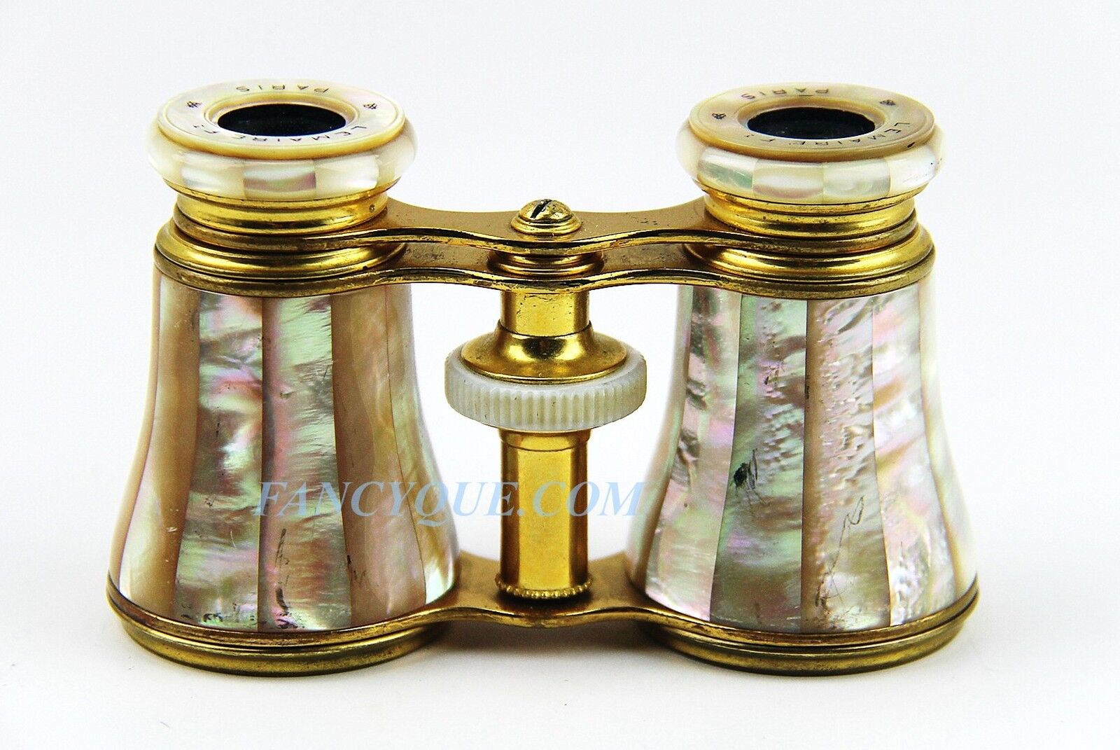ANTIQUE FRENCH OPERA GLASSES WITH AMAZING RAINBOW MOTHER OF PEARL # 123