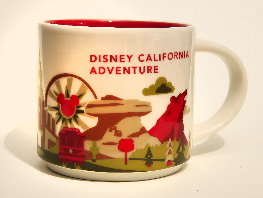 Starbucks Disney California Adventure Collection You are Here mug