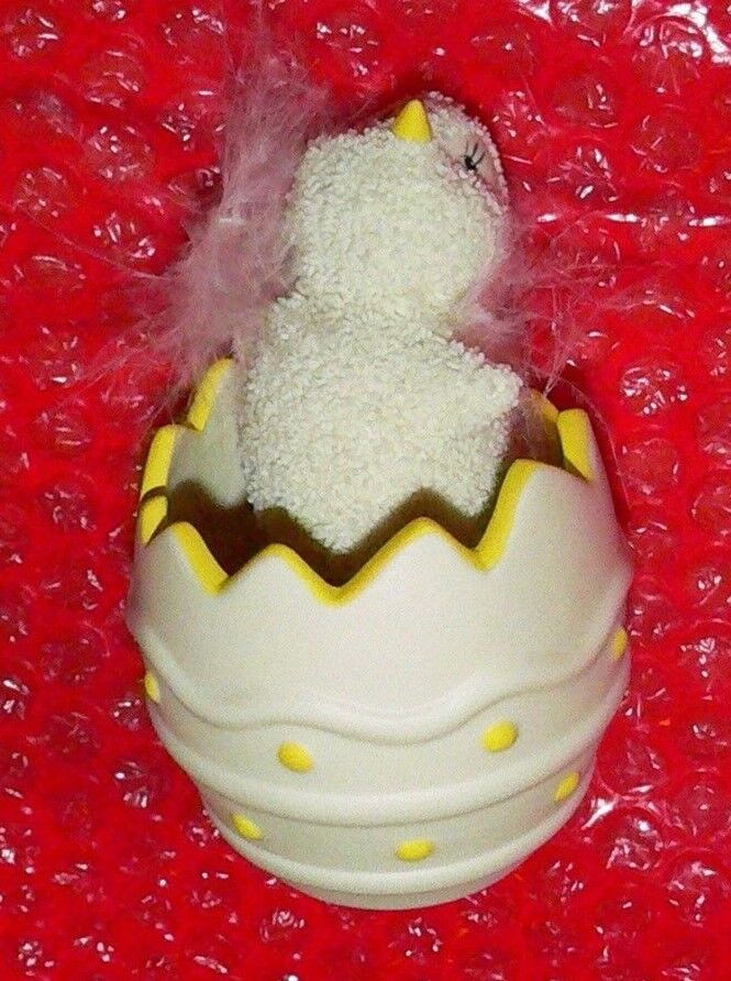 Department 56 Snowbunnies chick in egg  2006  