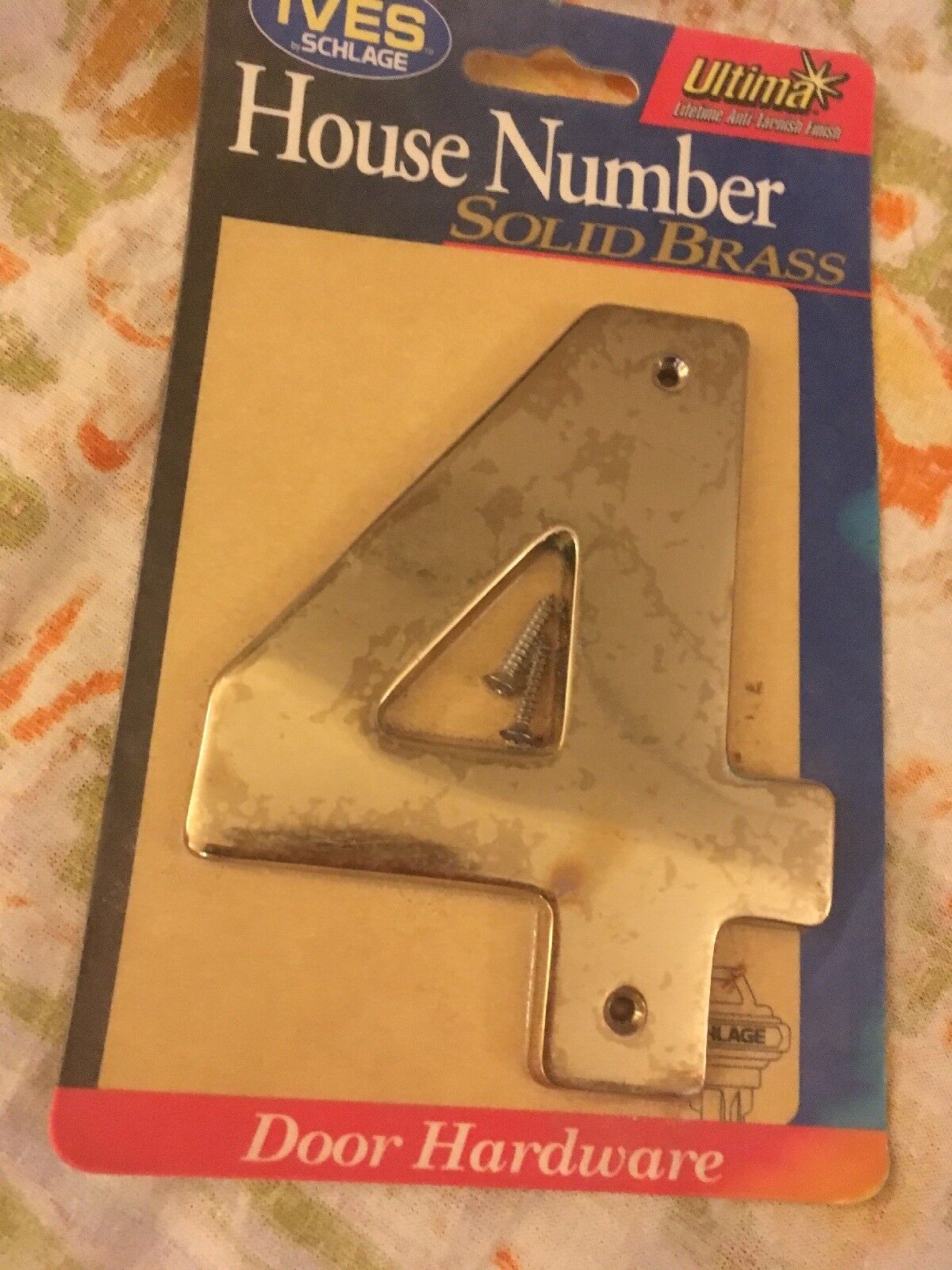 Solid Brass Door Numbers 64 Or 46