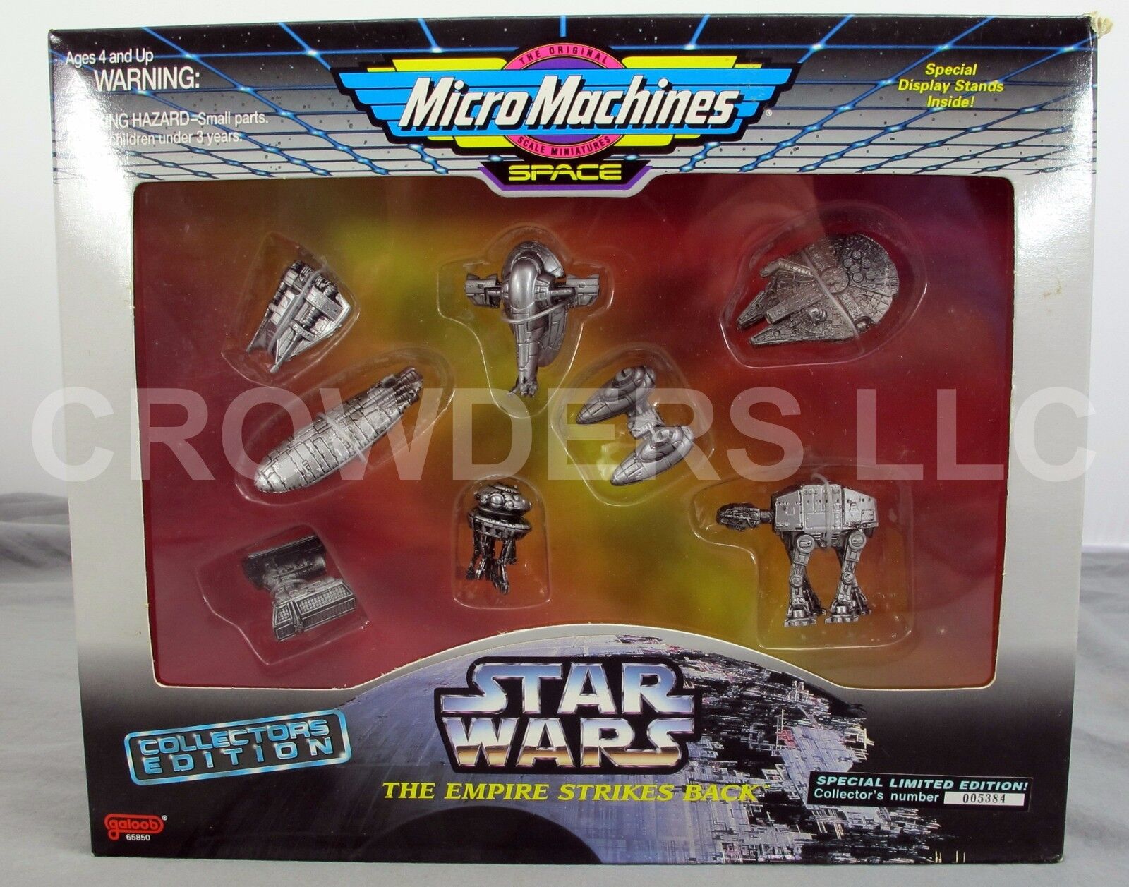 Micro Machines Star Wars Empire Strikes Back Collectors Edition Vehicle 8pcs NiB