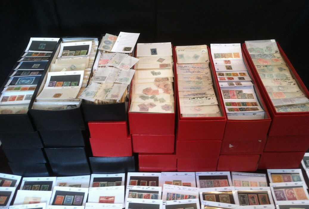 Massive World Foreign Stamp Collection 1800\'s 1900s Mint Rare **100+ STAMPS**