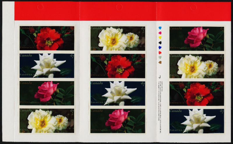 Canada 1914a Booklet BK245b MNH Flowers, Roses