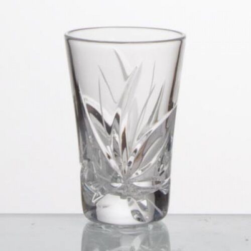 Belarus Cut Crystal Shot Glass for Vodka, Cognac Set of 6 X 35 ml Russian USSR 