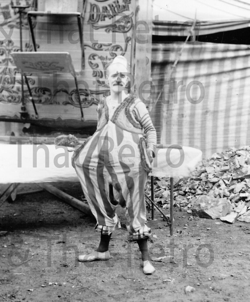 Circus Clown, vintage photo, Circa 1920\'s 