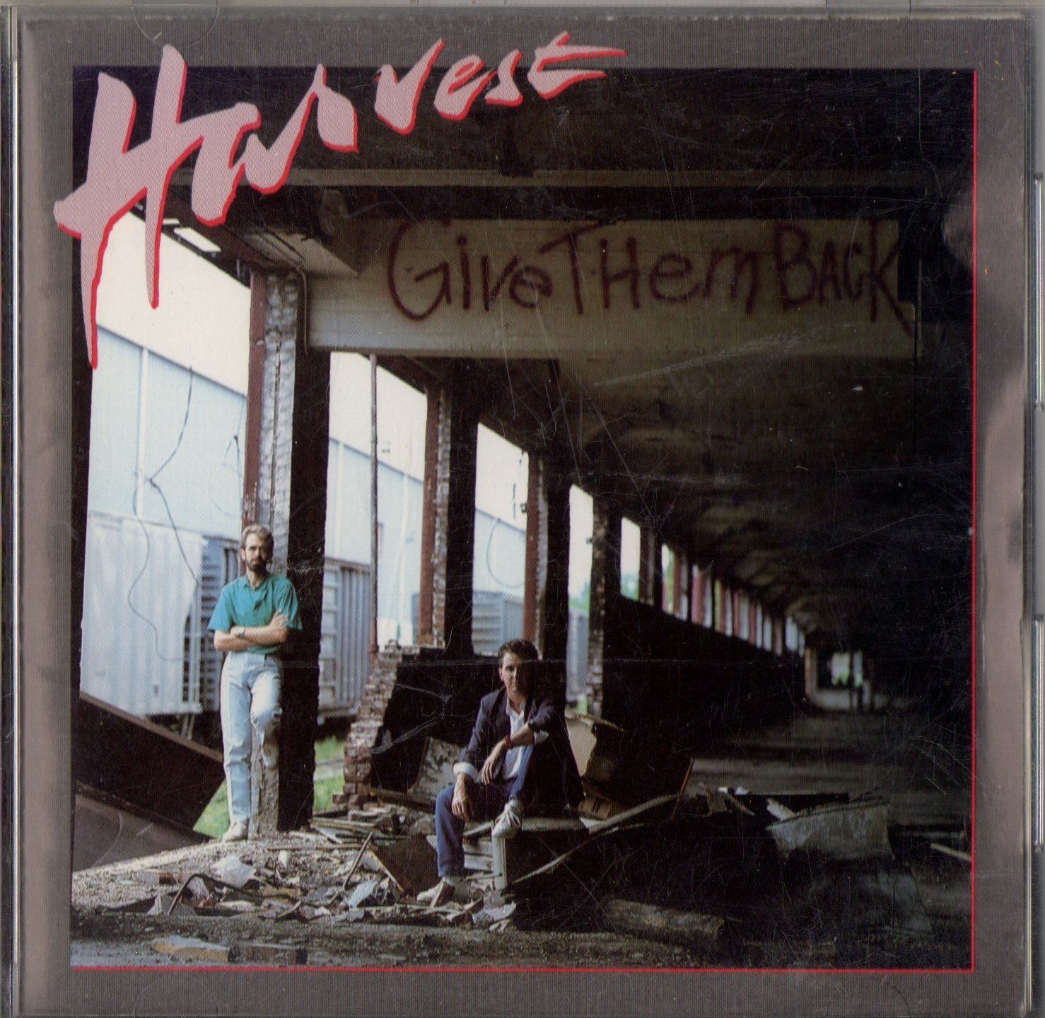 HARVEST - Give Them Back - Mega Rare 1987 Christian CD - Greentree label OOP