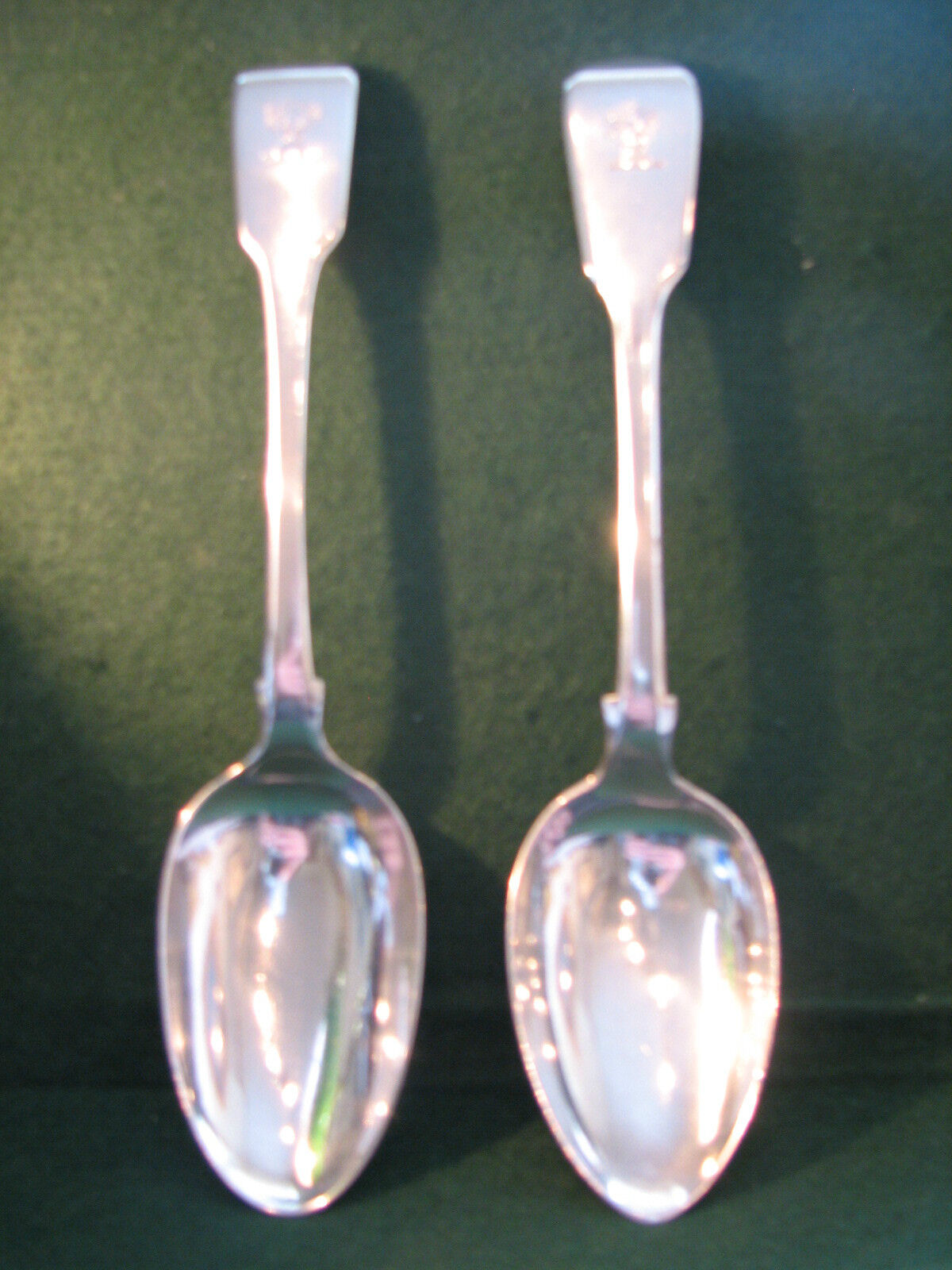 William IV pair of solid silver 8\
