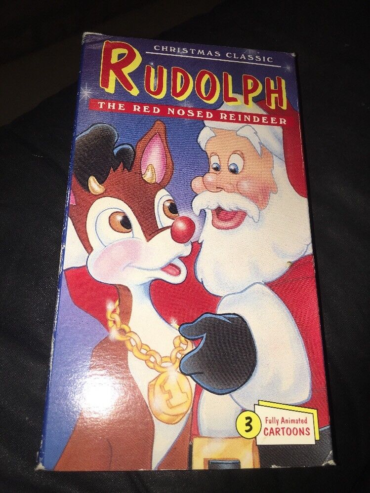 Rudolph The Red Nosed Reindeer (VHS) and other Christmas classics        12/dee