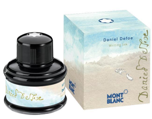 MONTBLANC LIMITED EDITION DANIEL DEFOE GREEN INK IN BOTTLE NEW IN BOX  111410