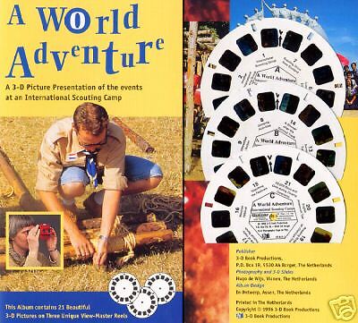 18\'th. World Boy Scouts Jamboree Holland World of Adventure View-Master Packet