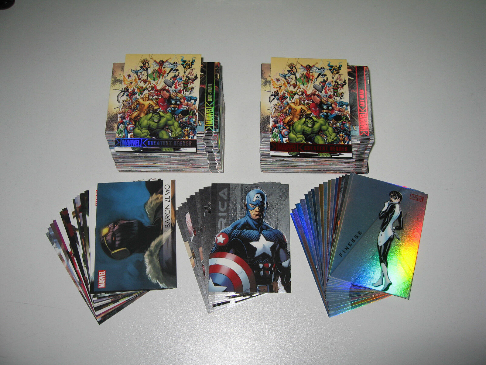2012 Marvel Greatest Heroes MGH Mini Master Set: Ultimate.Parallel.IAM+ BV=$194