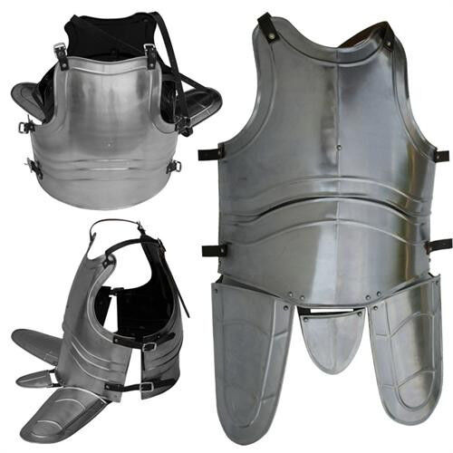 Medieval Jousting Renaissance Knight Body Classic Cuirass  7 Piece Armor Set