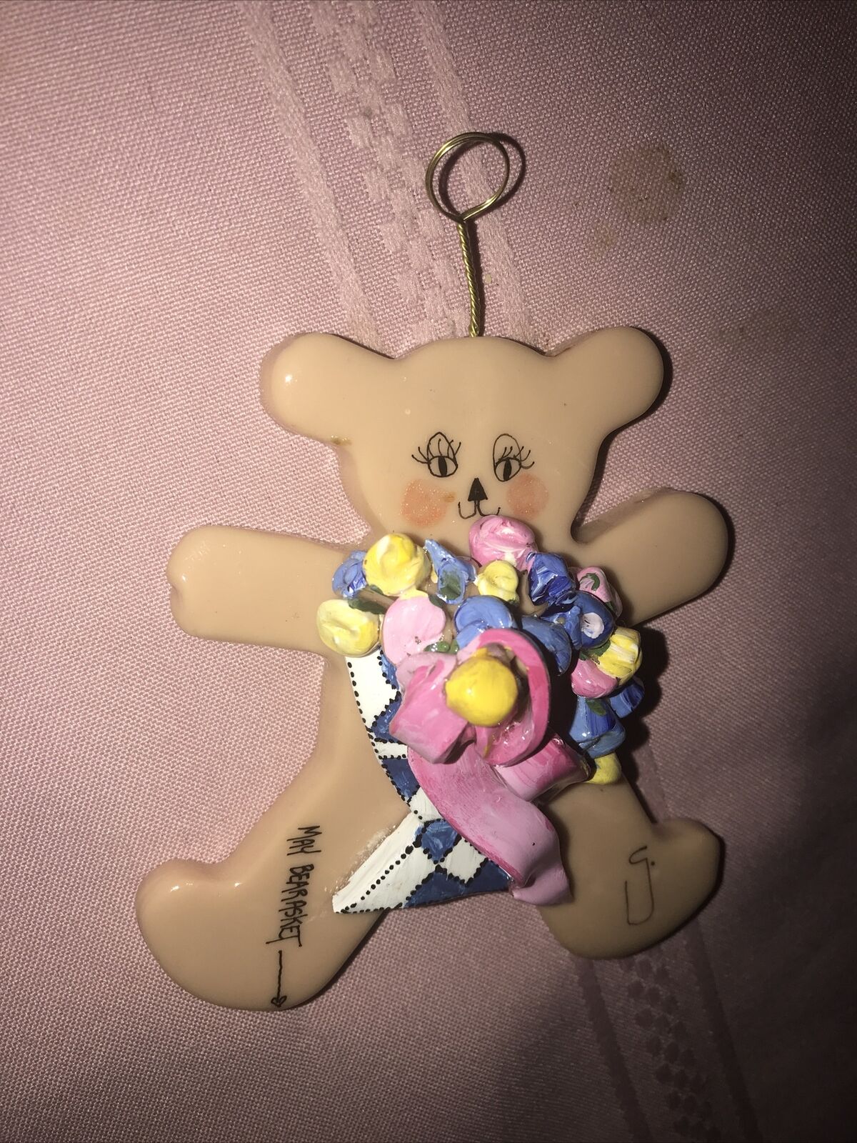 Gresko Of Door County Birthday Christmas Bear Cookie Cutter Ornament May