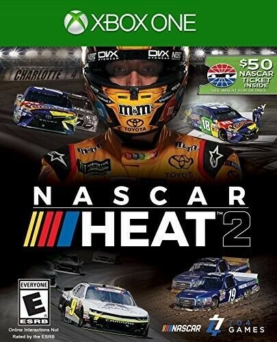 NASCAR Heat 2 (Microsoft Xbox One, 2017) *BRAND NEW, FACTORY SEALED*